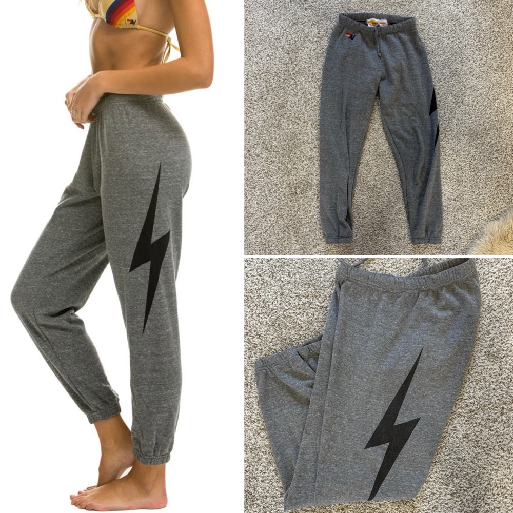 Aviator Nation Lightning Bolt Sweatpants
